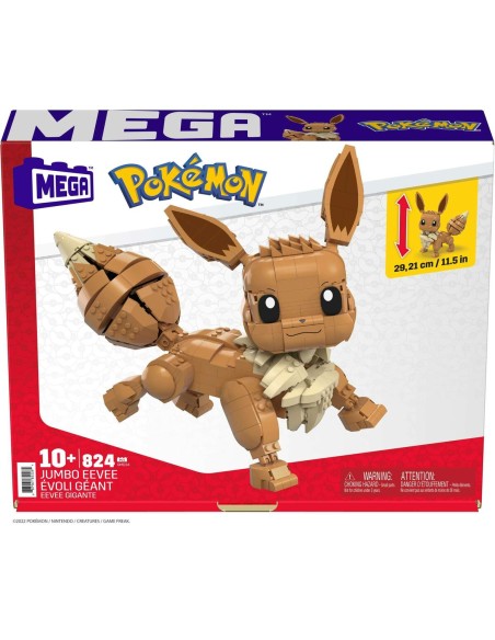 Construction set Pokémon Pokemon Eevee Giant Multicolour