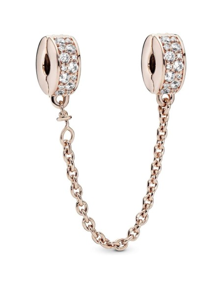 Woman's charm link Pandora SAFETY CHAIN