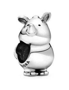 Woman's charm link Pandora RINO THE RHINOCEROS
