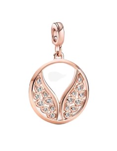 Woman's charm link Pandora BURNING WINGS MEDALLION