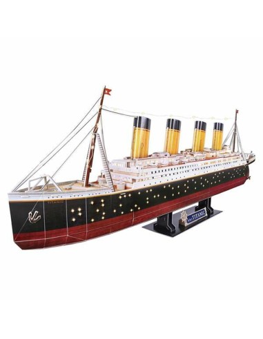 Child's Wooden Puzzle CubicFun Titanic 3D 266 Pieces