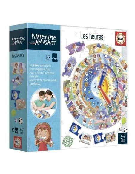 Educational Game Educa Les heures (FR)