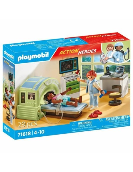 Playset Playmobil 71618 - Patient Medical Scanner 29 Pieces