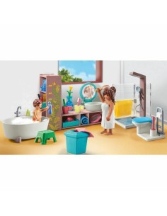 Playset Playmobil 71611 - Bathroom bathtub 55 Pieces 2