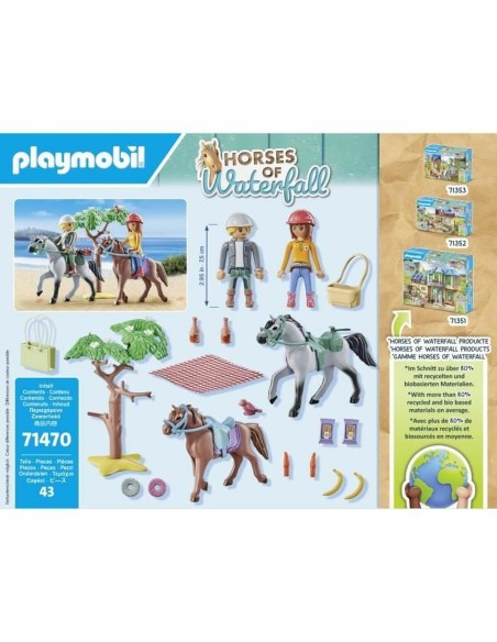 Playset Playmobil 71470 Horses of Waterfall