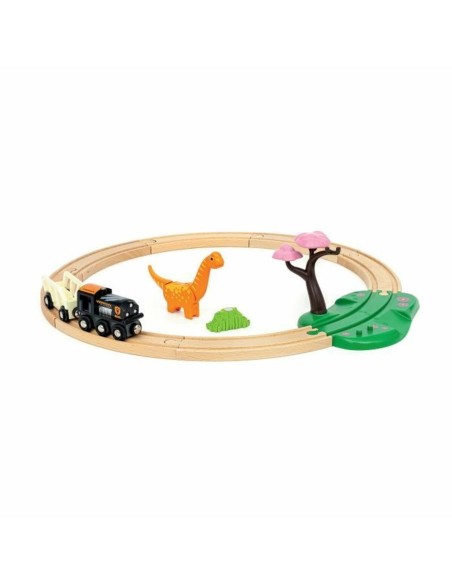 Train with Circuit Brio Dinosaur circle set