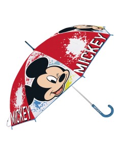 Umbrella Mickey Mouse Happy smiles Red Blue (Ø 80 cm)