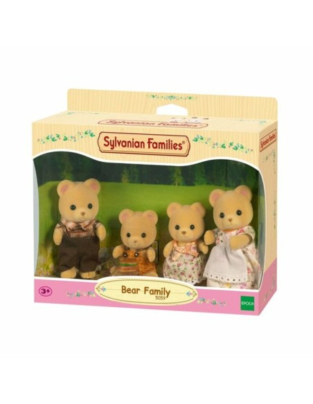 Set of Dolls Sylvanian Families Bear family