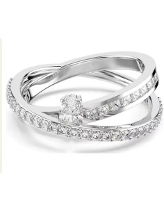 Ladies' Ring Swarovski 5691230 Silver 18
