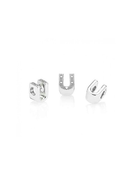 Ladies' Beads Pandora LETTER T SILVER Silver
