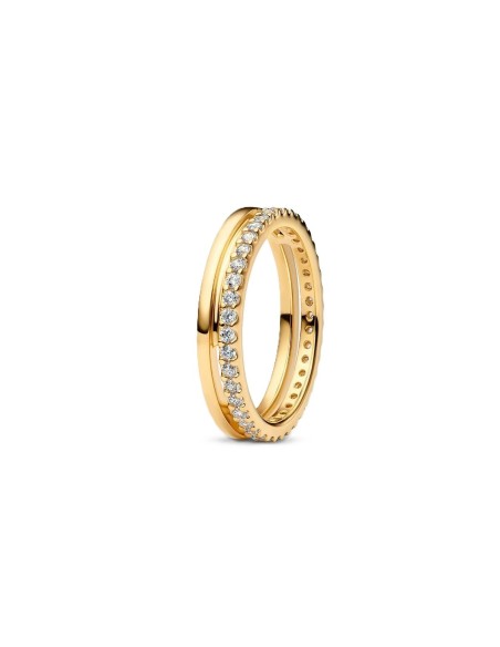 Ladies' Ring Pandora 163799C01-54 14 Golden