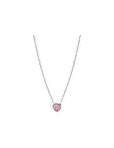 Ladies' Pendant Pandora 398425C02-45 Silver Pink
