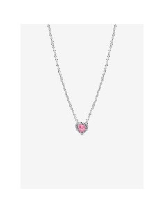 Ladies' Pendant Pandora 398425C02-45 Silver Pink 2