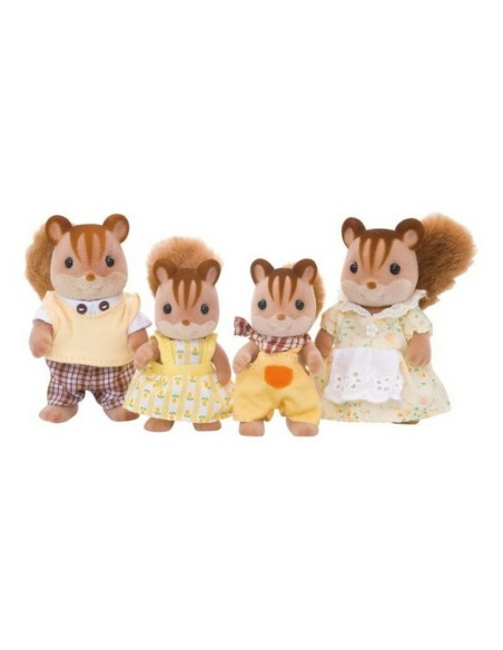 Set of Dolls   Sylvanian Families 4172 Family Ecureuil Roux