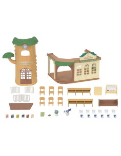 Playset Sylvanian Families School of the Forest 35 Pieces 2