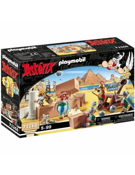 Playset Playmobil Astérix: Numerobis and the Battle of the Palace 71268 56 Pieces