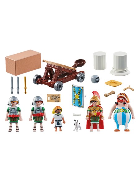 Playset Playmobil Astérix: Numerobis and the Battle of the Palace 71268 56 Pieces