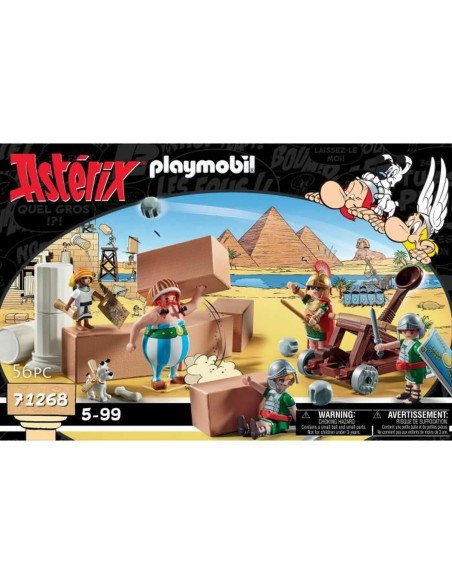 Playset Playmobil Astérix: Numerobis and the Battle of the Palace 71268 56 Pieces