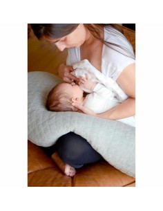 Breastfeeding Cushion Béaba Big Flopsy Grey 2