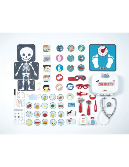 Toy Medical Case with Accessories Smoby Cabinet Medical