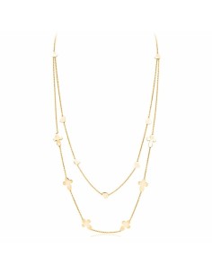 Ladies' Necklace Amen CROCI CUORI DOPPIA