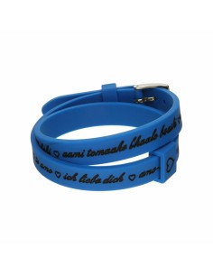 Ladies' Bracelet il mezzometro I LOVE YOU SILVER - BRACCIALE IN SILICONE/SILICONE BRACELET