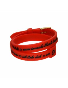Ladies' Bracelet il mezzometro I LOVE YOU GOLD - BRACCIALE IN SILICONE/SILICONE BRACELET