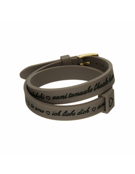 Ladies' Bracelet il mezzometro I LOVE YOU GOLD - BRACCIALE IN SILICONE/SILICONE BRACELET