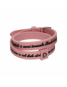 Ladies' Bracelet il mezzometro I LOVE YOU SILVER - BRACCIALE IN SILICONE/SILICONE BRACELET