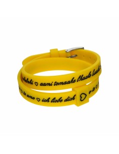 Ladies' Bracelet il mezzometro I LOVE YOU SILVER - BRACCIALE IN SILICONE/SILICONE BRACELET