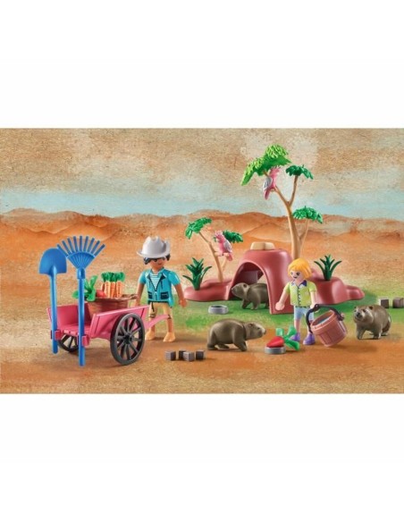 Playset Playmobil Wombat burrows