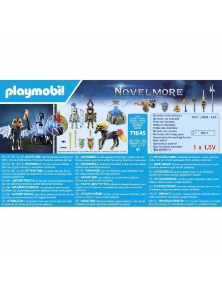 Playset Playmobil 71645 - Knights' Duel 41 Pieces