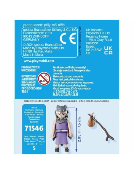 Playset Playmobil Asterix 71546 5 Pieces