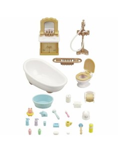 Dolls House Accessories Sylvanian Families Bathroom 2