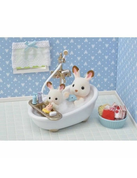 Dolls House Accessories Sylvanian Families Bathroom