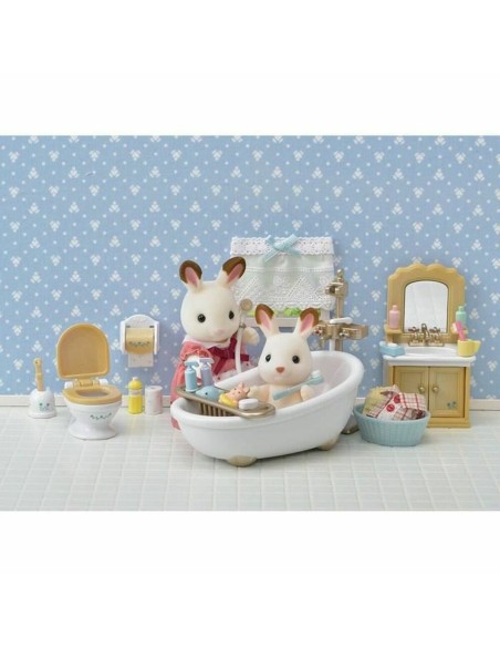 Dolls House Accessories Sylvanian Families Bathroom