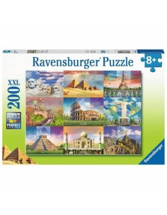 Puzzle Ravensburger 13290 XXL Monumentos del mundo 200 Pieces