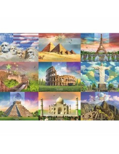 Puzzle Ravensburger 13290 XXL Monumentos del mundo 200 Pieces 2