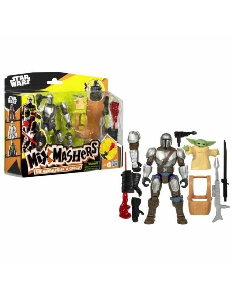 Playset Hasbro MANDO GROGU DLX