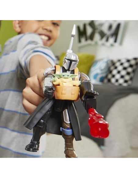 Playset Hasbro MANDO GROGU DLX