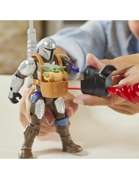 Playset Hasbro MANDO GROGU DLX
