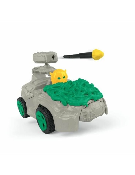 Playset Schleich Jungle Crashmobile with Mini Creature 17 Pieces