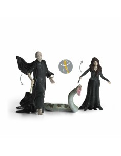 Action Figure Schleich Voldemort, Nagini and Bellatrix (3 Units) 2