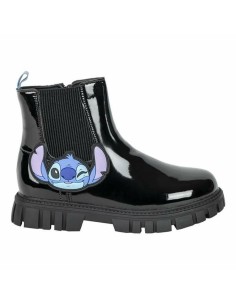 Kids Casual Boots Stitch Black