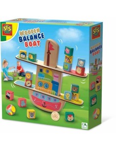 Educational Game SES Creative Wooden balance boat