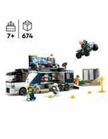 Playset Lego 60418 Police Mobile Criminology Laboratory