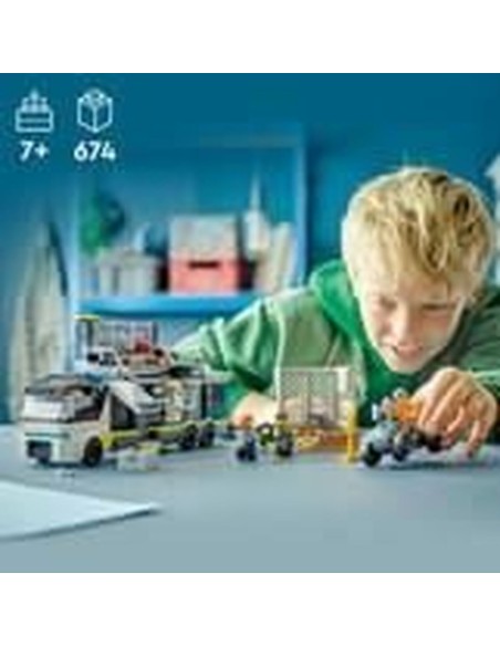 Playset Lego 60418 Police Mobile Criminology Laboratory