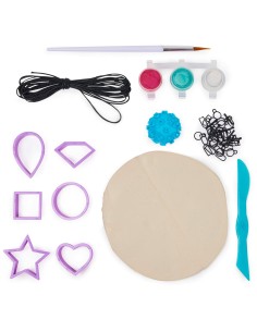 Bracelet and Necklace Making Kit Spin Master Clay your way Plastic 2