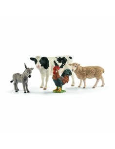 Set of Farm Animals Schleich 42385 Farm World PVC Plastic 2