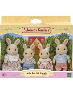 Set of Dolls Sylvanian Families 5706 Rabbit Family 4 Pieces